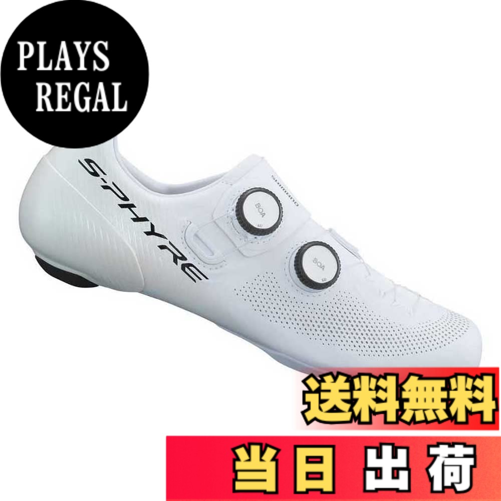 【送料無料】シマノ(SHIMANO) サイクリングシューズ SH-RC903 S-PHYRE 色：ホワイト、サイズ：28.5 cm｜PLAYS REGAL