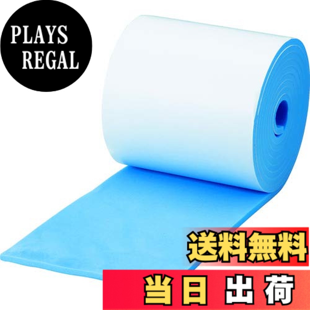 【送料無料】TRUSCO(トラスコ) 梱包材 エッジクッションテープ 50mmx2m/100mmx2m 単品/10巻 色:ブル、サイズ:100mmX2m|PLAYS REGAL