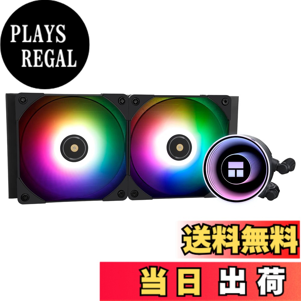 【送料無料】Thermalright Frozen Notte 240 水冷CPUクーラー、240ブラックCPUクーラー仕様、|PLAYS REGAL