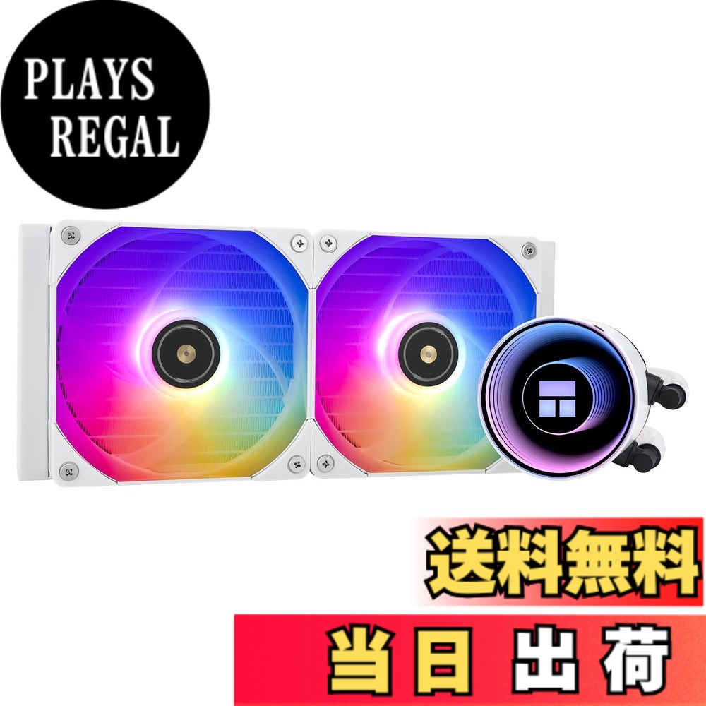 【送料無料】Thermalright Frozen Notte 240 水冷CPUクーラー、240ブラックCPUクーラー仕様、|PLAYS REGAL