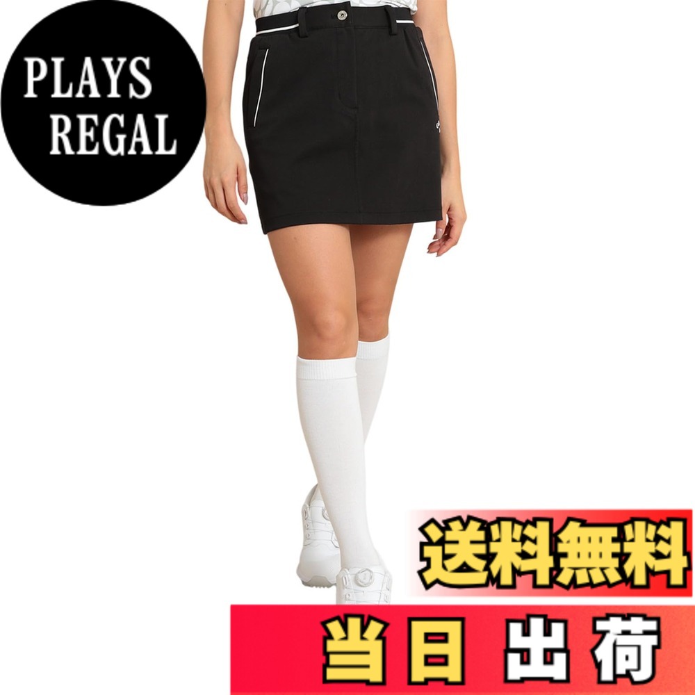 【貨物輸送無料】[キャロウェイ] レディース 撥水 スコート(第一義的・8WAY伸ばすこと) / ゴルフ / C24128200レディース 色：1010_黒いこと、大きさ：S