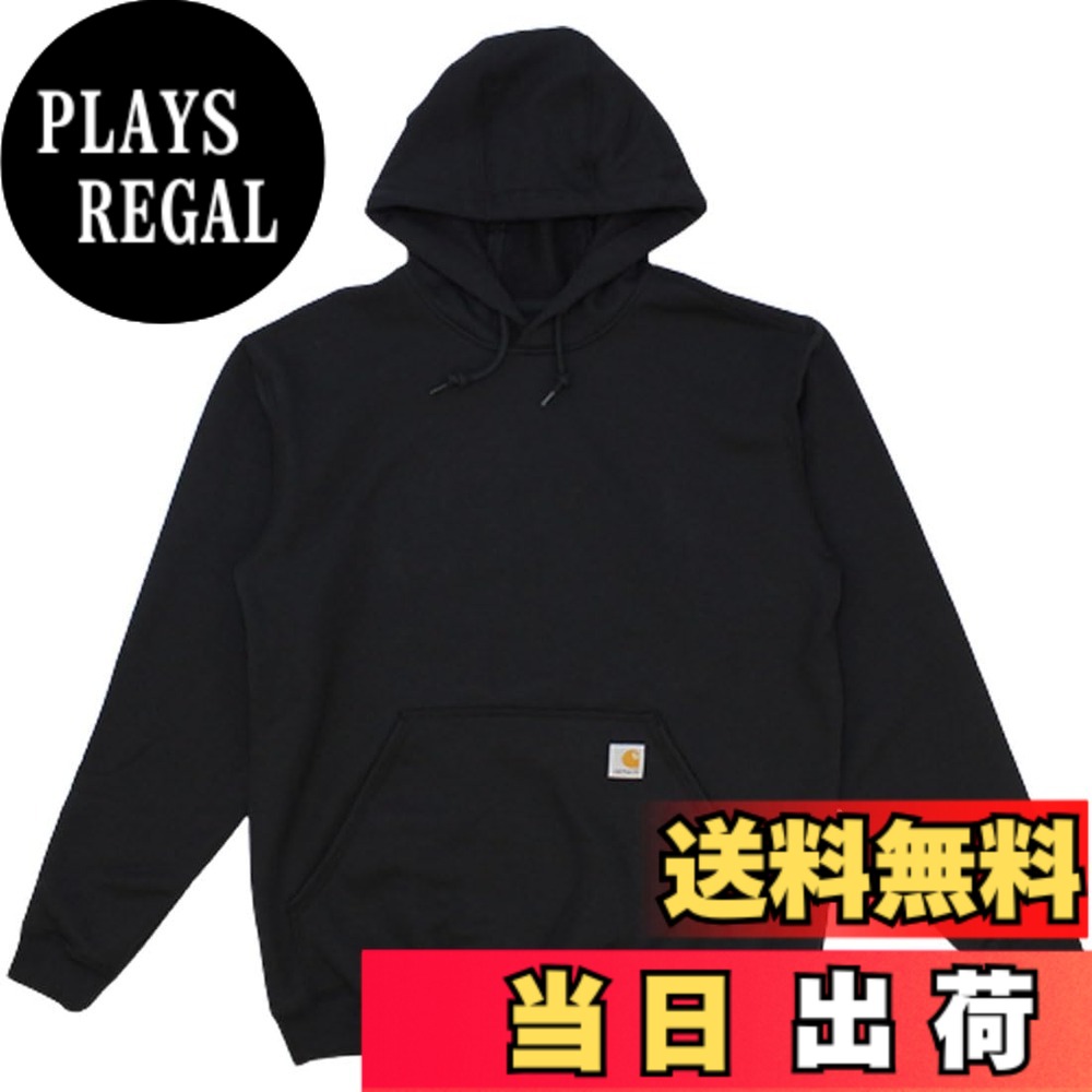 【送料無料】[カーハート] パーカー プルオーバー スウェット フーディー ルーズフィット メンズ 男性用 K121 [並行輸入品] 色：ブラック、サイズ：M｜PLAYS REGAL