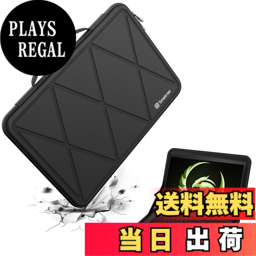 【送料無料】Smatree ハード EVA 保護スリーブケース MSI ラップトップ用 色:Xシリーズ-ブラック、サイズ:For MSI 16インチ(X8288-1)|PLAYS REGAL