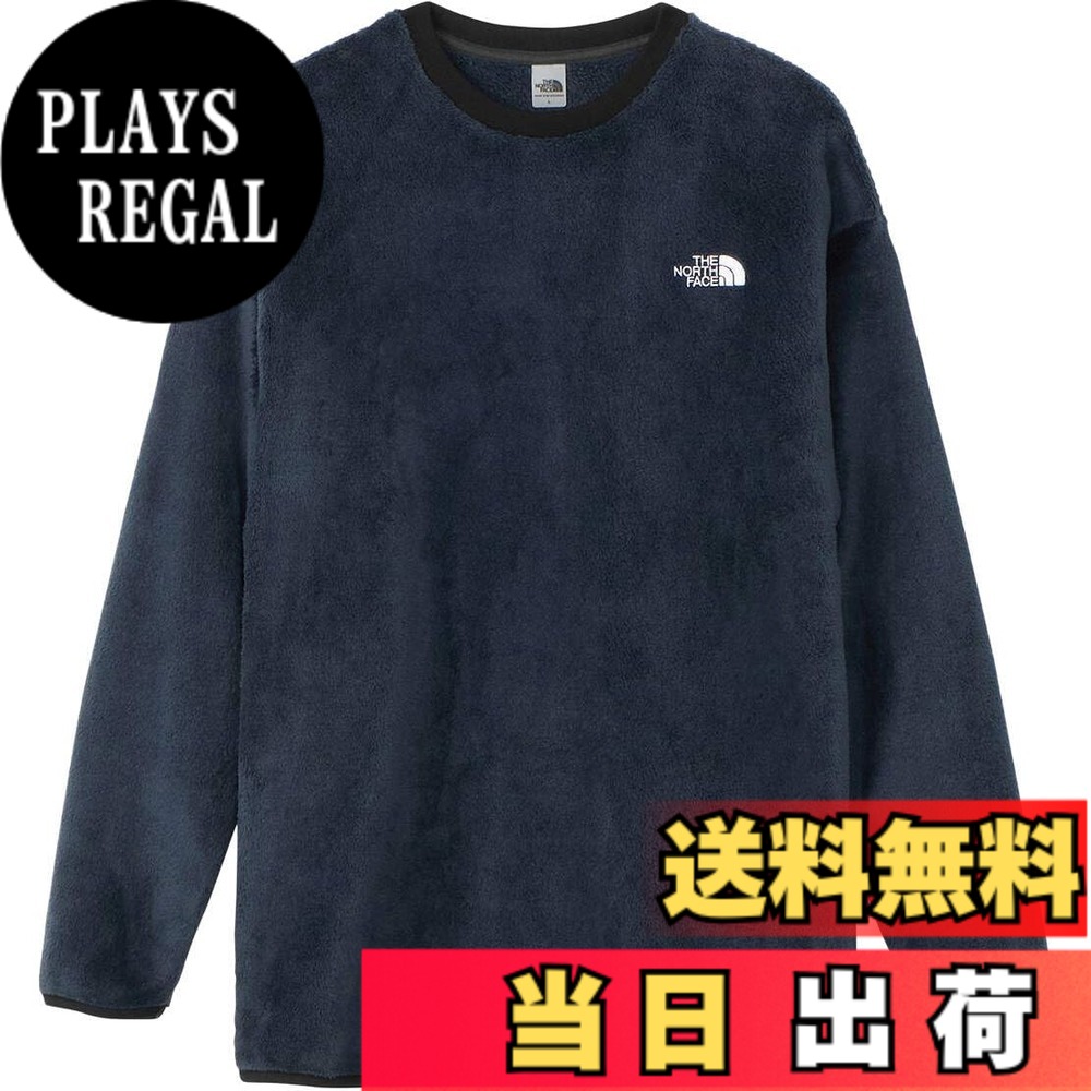 【貨物輸送無料】THE NORTH FACE(ザ・ノース・フェイス) フリース カットソーバーサミッドクルー Versa Mid Crew メンズ成年者 NA72480メンズ 色：アーバンネイビー、大きさ：M