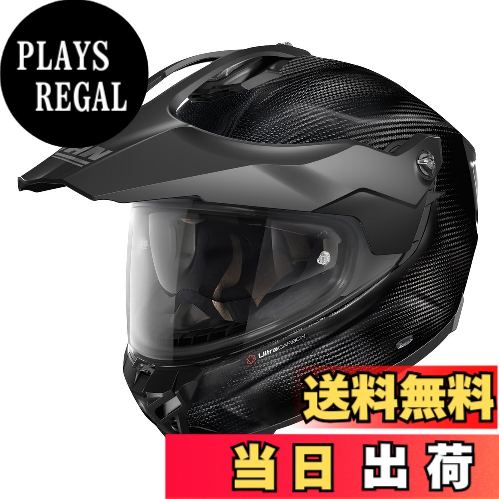 【送料無料】NOLAN(ノーラン) 【国内正規品】 バイク用 ヘルメット オフロード X-lite X-552 ウルトラカーボン 色：PURO FLAT/102(つや消し)、サイズ：M｜PLAYS REGAL