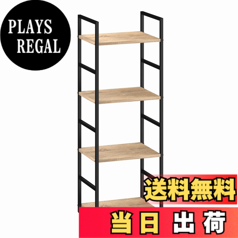 【貨物輸送無料】XINYF 棚 仕合わせ 今めかしい 棚 か細い 棚 仕合わせ 棚 か細い シェルフ 仕合わせ 今めかしい オープンシェルフ 明けっ広げ仕合わせ 書物棚 か細い 色：オーク材、大きさ：幅40x奥ふかさ30x高さ112糎