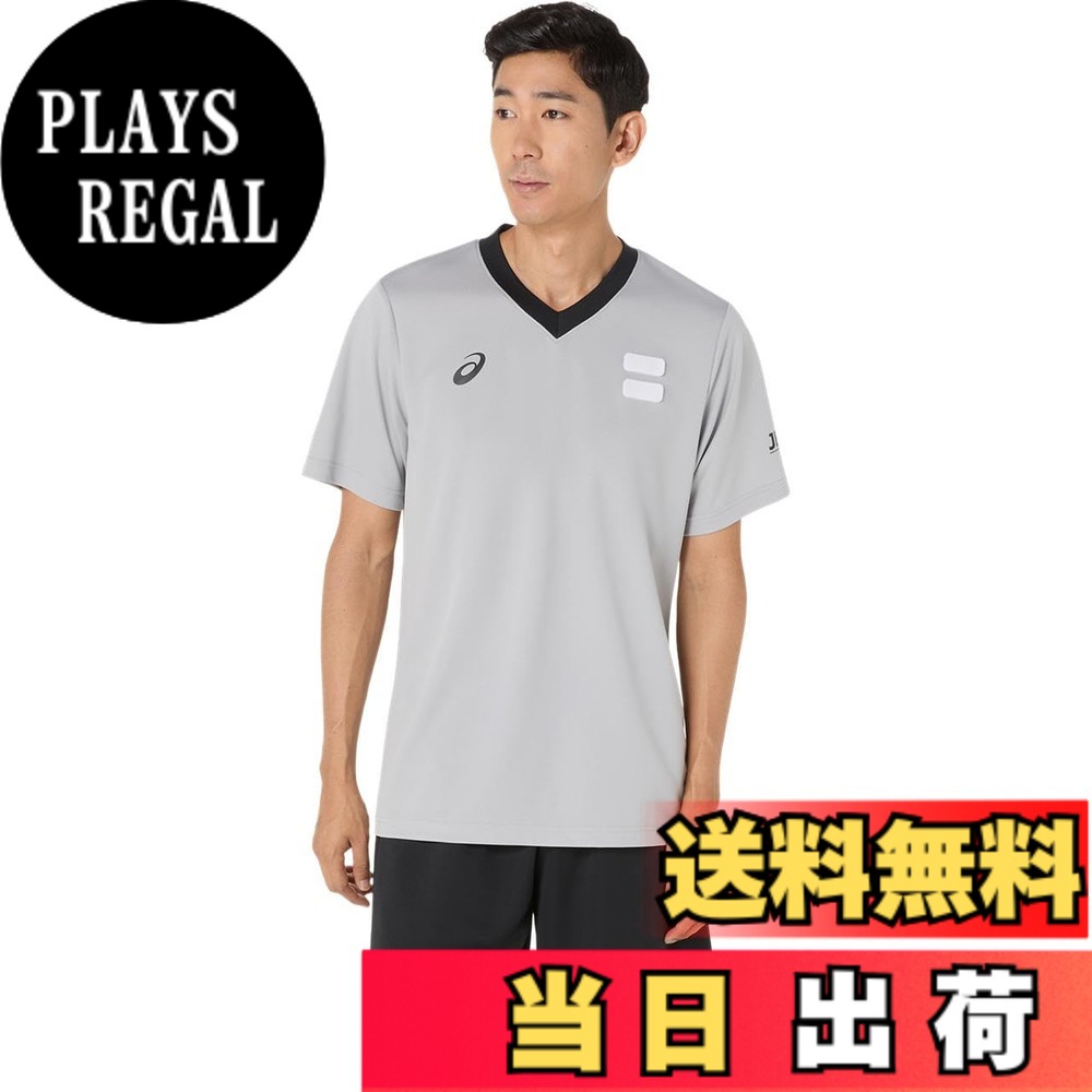【送料無料】[アシックス] バスケットボールウェア レフリーシャツ 色：022(ミドルグレー)、サイズ：2XL｜PLAYS REGAL