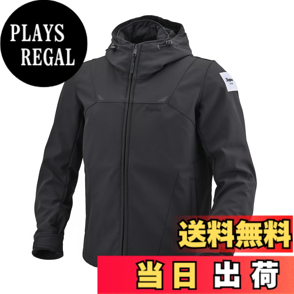 【送料無料】デイトナ(Daytona) バイク ジャケット 春秋冬 防寒 CE規格 ソフトプロテクター付属 防風 オールシーズン 色：[DJ-015]ブラック、サイズ：XL｜PLAYS REGAL