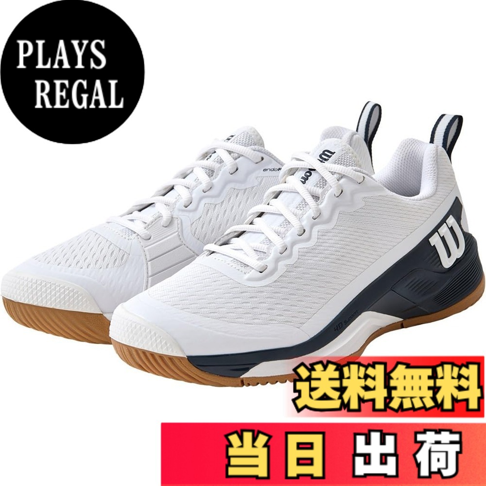 【送料無料】Wilson(ウイルソン) メンズ RUSH PRO 4.5テニスシューズ 色：ネイビー、サイズ：27.5 cm｜PLAYS REGAL 13,002円