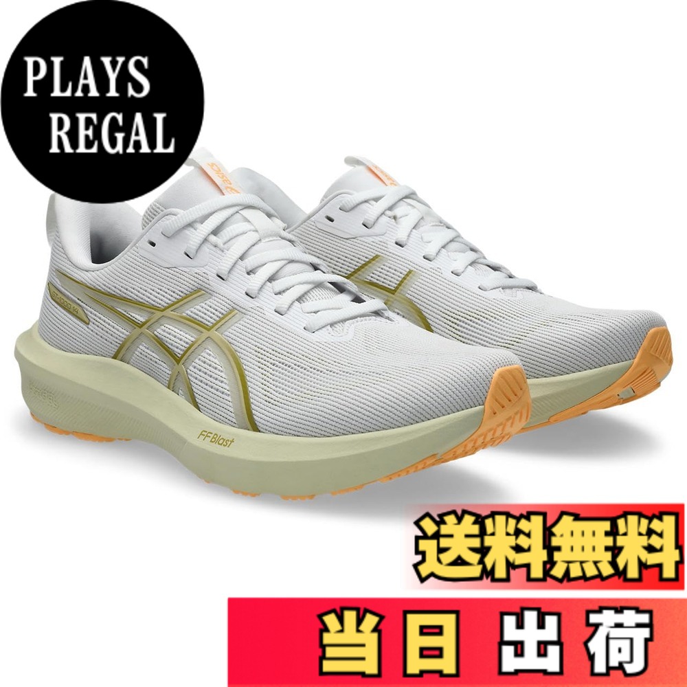 【送料無料】asics(アシックス) メンズ GT-1000 14ランニングシューズ 色:100(ホワイト/レモングラス)、サイズ:28.5 cm 2E|PLAYS REGAL