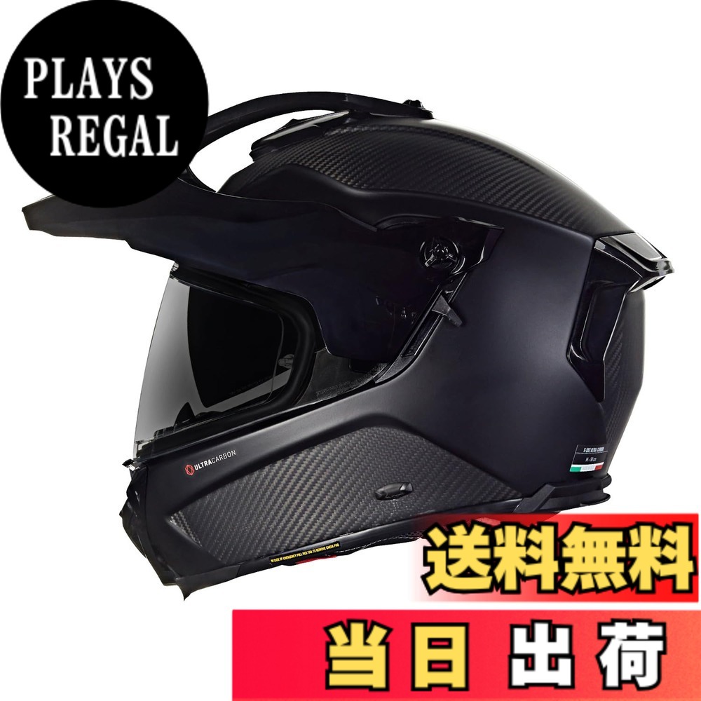 【送料無料】NOLAN(ノーラン) 【国内正規品】 バイク用 ヘルメット オフロード X-lite X-552 ウルトラカーボン 色：FLATBLACK CARBON/323、サイズ：S｜PLAYS REGAL