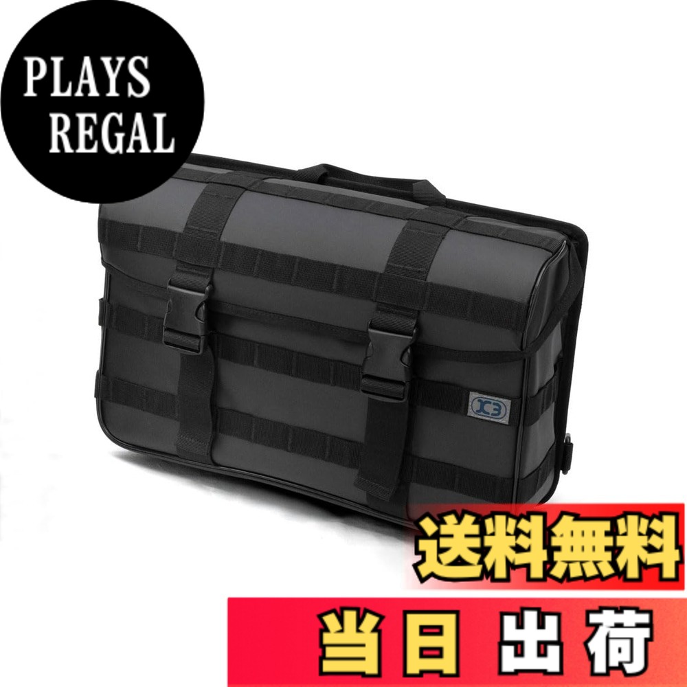 【送料無料】キジマ(Kijima) K3 バイク用品 ウォータープロテクトサイドバッグ WP04 防水仕様 容量16L 色：ターポリン/ブラック｜PLAYS REGAL 11,945円
