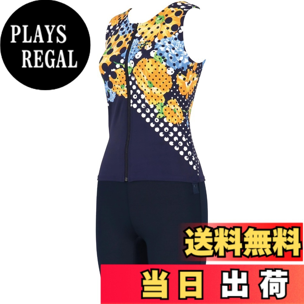 【送料無料】Wacoal Swim Wear （ワコール スイムウェア) フルシェイプ水着 セパレート ボディラインを美しくサポート 体型カバー部位【おなか・せなか・ヒップ・ふともも】 Qサイズまで対応 大きいサイズ SWS731 色：YE、サイズ：9 号｜PLAYS REGAL