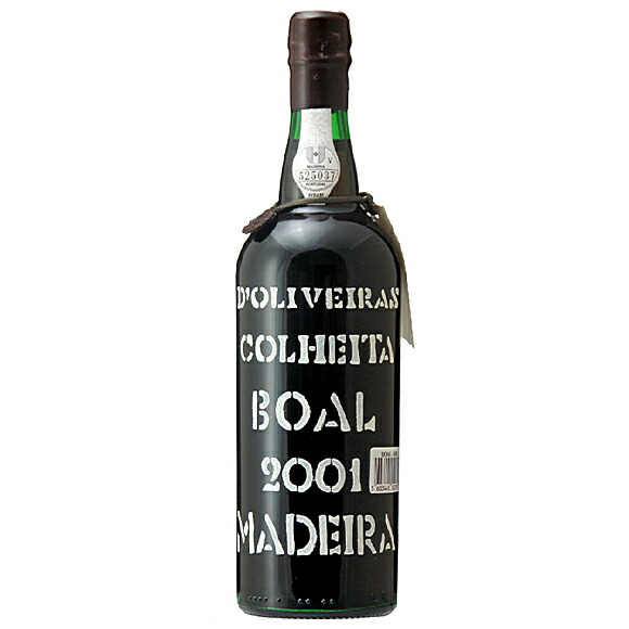 ワイン／マディラワイン ペレイラ・ドリヴェイラ　マデイラ　ブアル　2001　中甘口　 20%／750ml