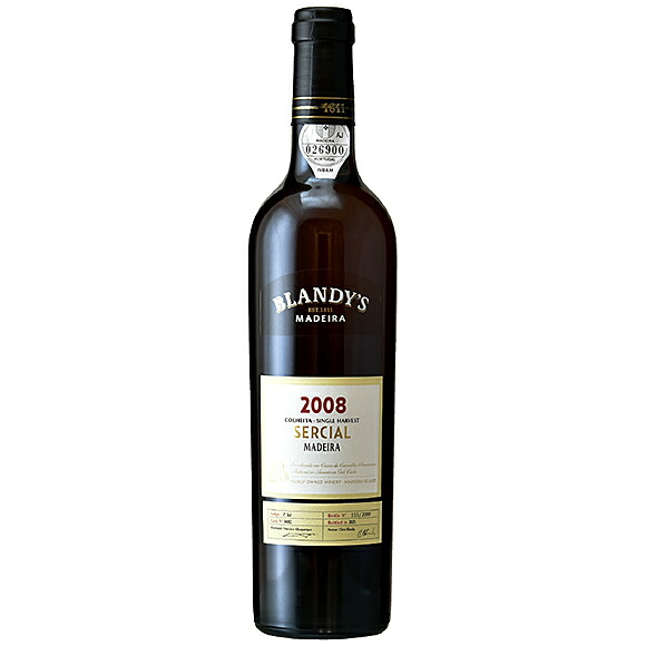 ワイン／マディラワイン ブランディーズ　マデイラ　セルシアル　コリェイタ　2008　中辛口　 20%／500ml