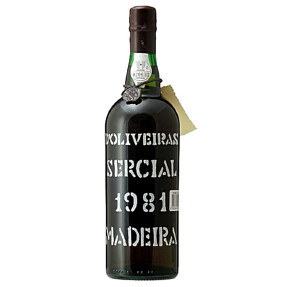 ワイン／マディラワイン ペレイラ・ドリヴェイラ　マデイラ　ヴェルデーリョ　1981　中甘口 20%／750ml