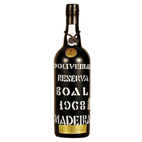 ワイン／マディラワイン ペレイラ・ドリヴェイラ　マデイラ　ブアル　1968　中甘口 20%／750ml