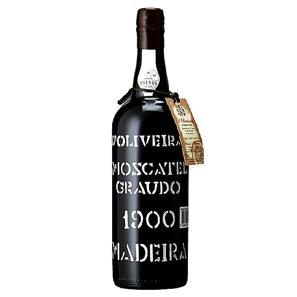 ワイン／マディラワインペレイラ・ドリヴェイラ　マデイラ　モスカテル　グラウ&mdash;ド　1900　甘口20%／750ml｜Wine＆Cigar リカープラザ大越酒店 165,000円