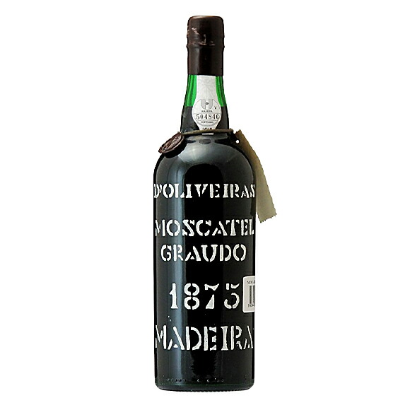 ワイン／マディラワイン ペレイラ・ドリヴェイラ　マデイラ　モスカテル　1875　甘口 20%／750ml