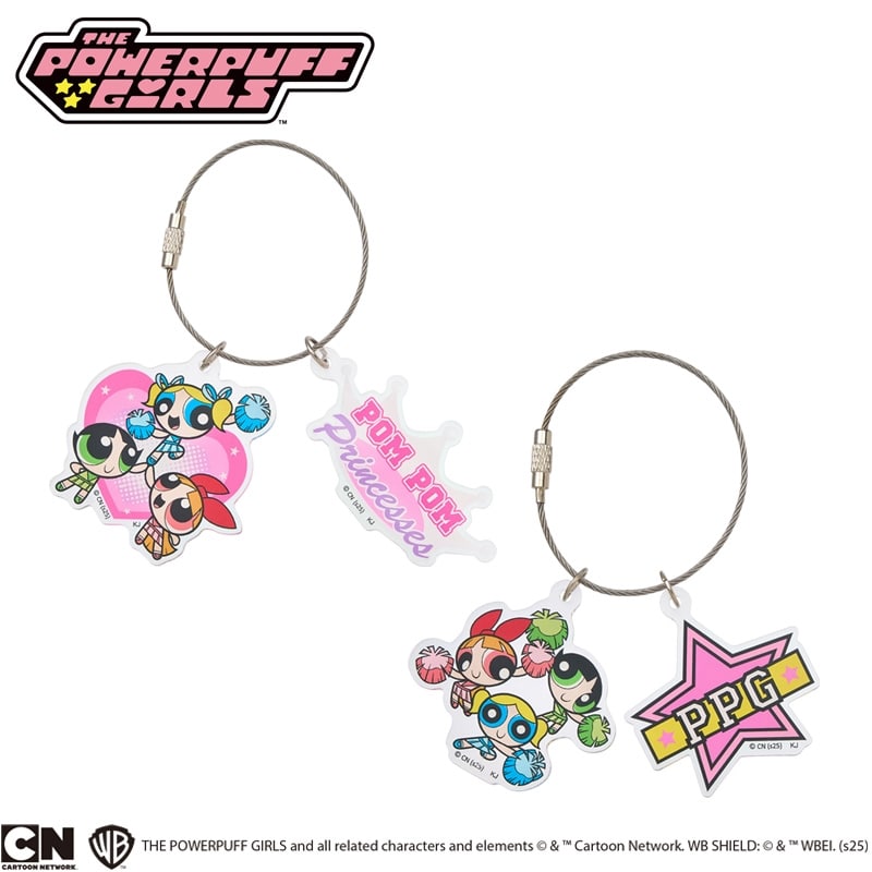 CRYBABY × パワーパフ ガールズ ミラーペンダント POP MART CRYBABY × パワーパフ ガールズ ミラーペンダント
