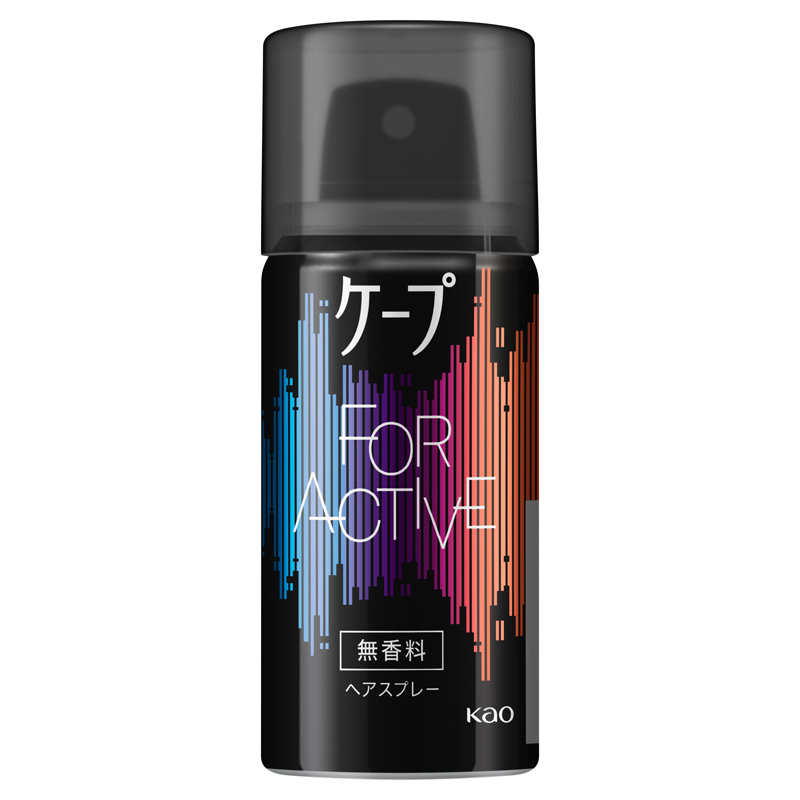 ケープ フォーアクティブ ヘアスプレー 最強キープ 無香料 300g 8本 ケープ 花王 フォーアクティブ 無香料 (180g) ヘアスプレー
