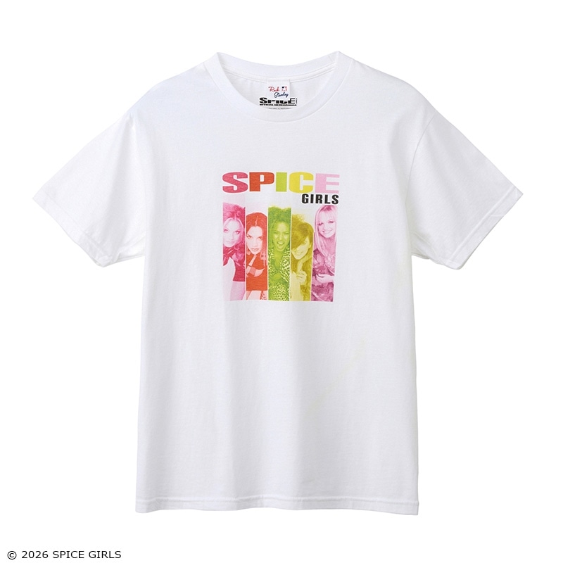 SPICEGIRLS / スパイス・ガールズ Tシャツ ホワイト（ベーシック）
