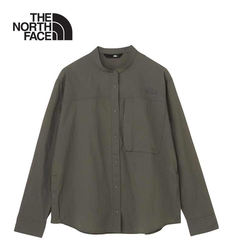 THE NORTH FACE ザ・ノース・フェイス ハイカーズシャツ ヒューズボックスグレー｜プラザ オンライン店
