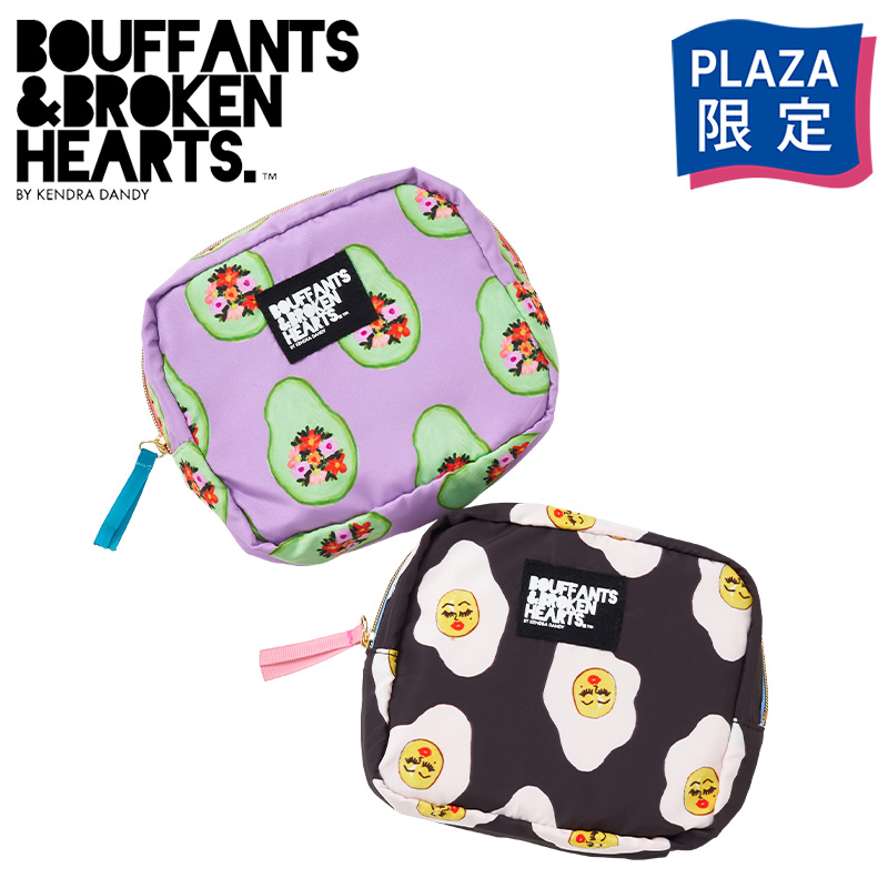 期間限定お試し価格 BOUFFANTS BROKEN HEARTS アクセサリーポーチ