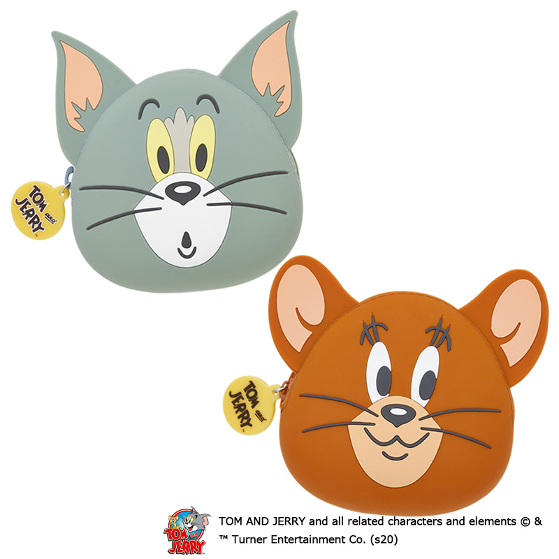 楽天市場 Tom And Jerry トムとジェリー ダイカットシリコンポーチ プラザ オンライン楽天市場店