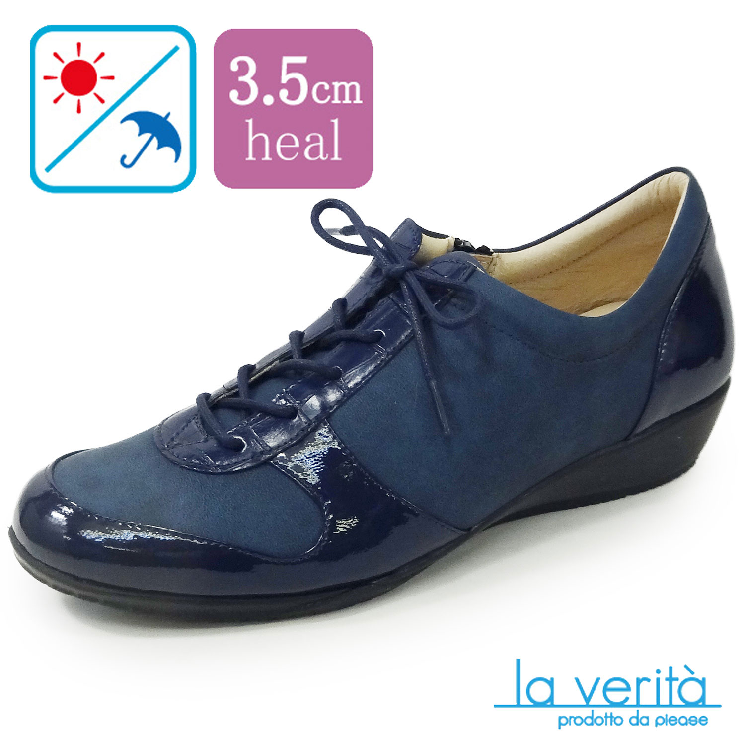 ラベリータ（モデナ・ Modena ）no.2165／米国海軍／スニーカー／3.5糎踵／Laverita
