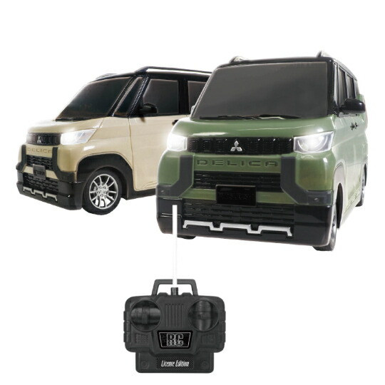 楽天市場】RC 三菱 デリカミニ DELICA mini ラジコンカー ライト点灯