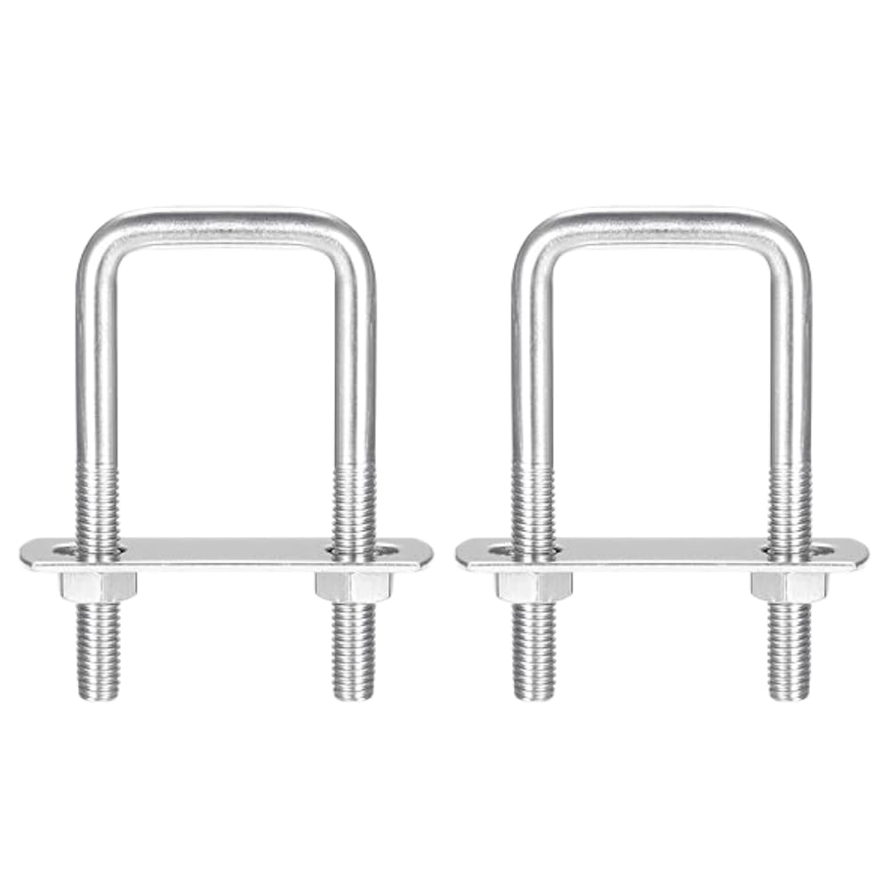 楽天市場】【送料無料】PLEAVIT カーポート 柱 固定金具 uボルト 楽天市場】【送料無料】PLEAVIT カーポート 柱 固定金具 uボルト