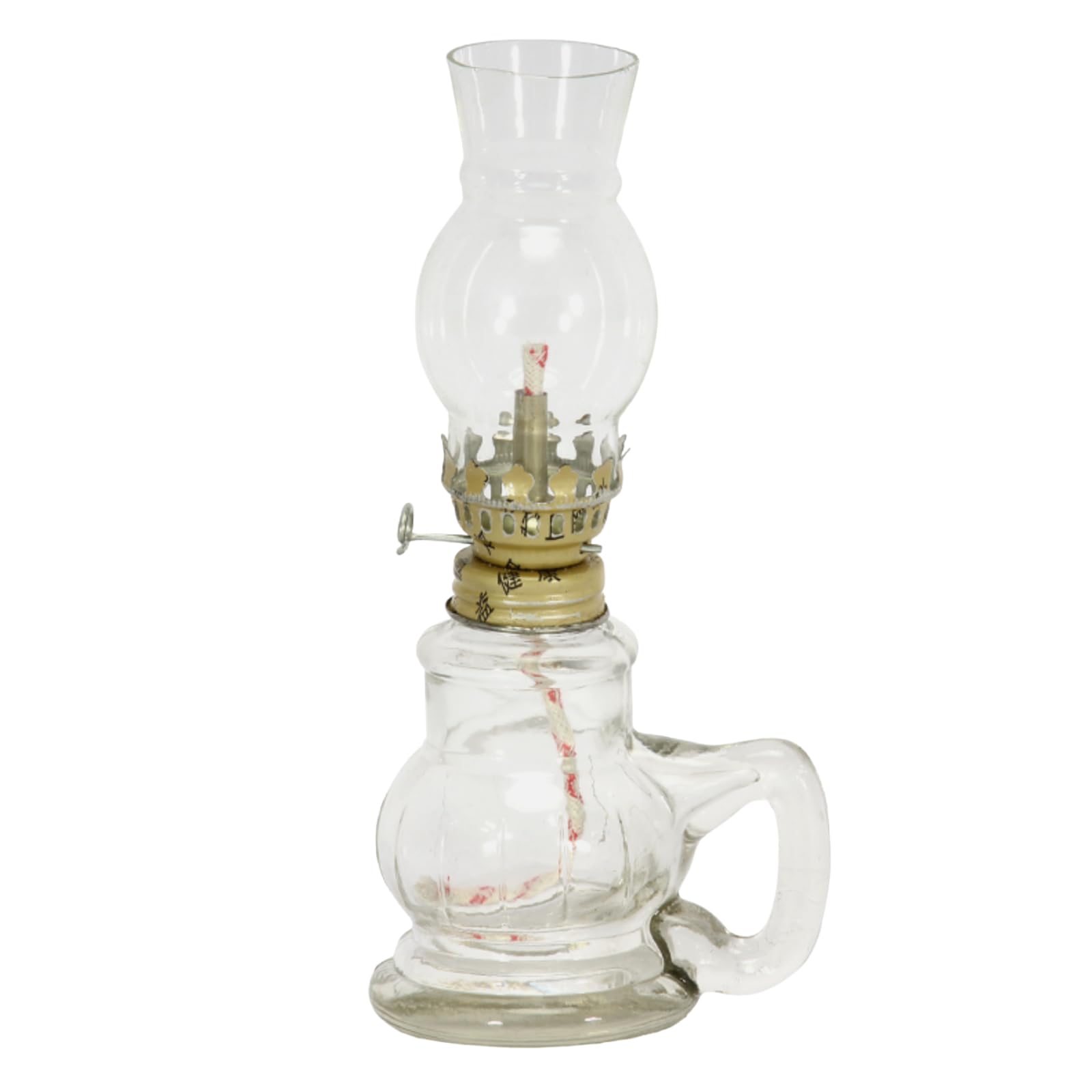 楽天市場】オイルランプ アンティーク 【ガラス卓上オイルランプ