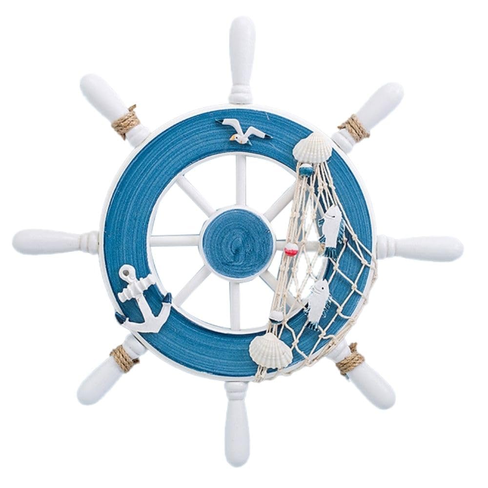 ビンテージ　シップハンドル　舵輪　直径92cm　海岸風・マリンインテリアに♪ 楽天市場】【送料無料】PLEAVIT 船舵 船の舵 舵輪 操舵輪 ハンドル
