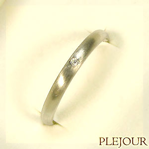 プラチナリング シンプル プラチナ900 マリッジリング 指輪|PLEJOUR 誕生石ジュエリー専門店