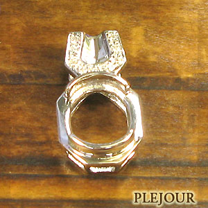リフォーム用・18金製・ペンダント・空枠｜PLEJOUR 誕生石ジュエリー専門店