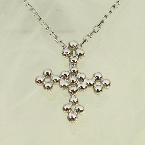 クロス ネックレス 18金 プチネックレス K18ゴールド｜PLEJOUR 誕生石ジュエリー専門店