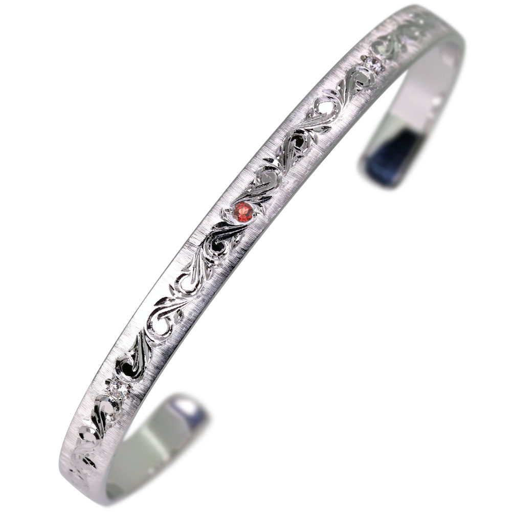 エメラルド＋シルバー925　バングル　レア　内径約57mm 楽天市場】シルバー バングル レディース エメラルド 誕生石 5月 唐草