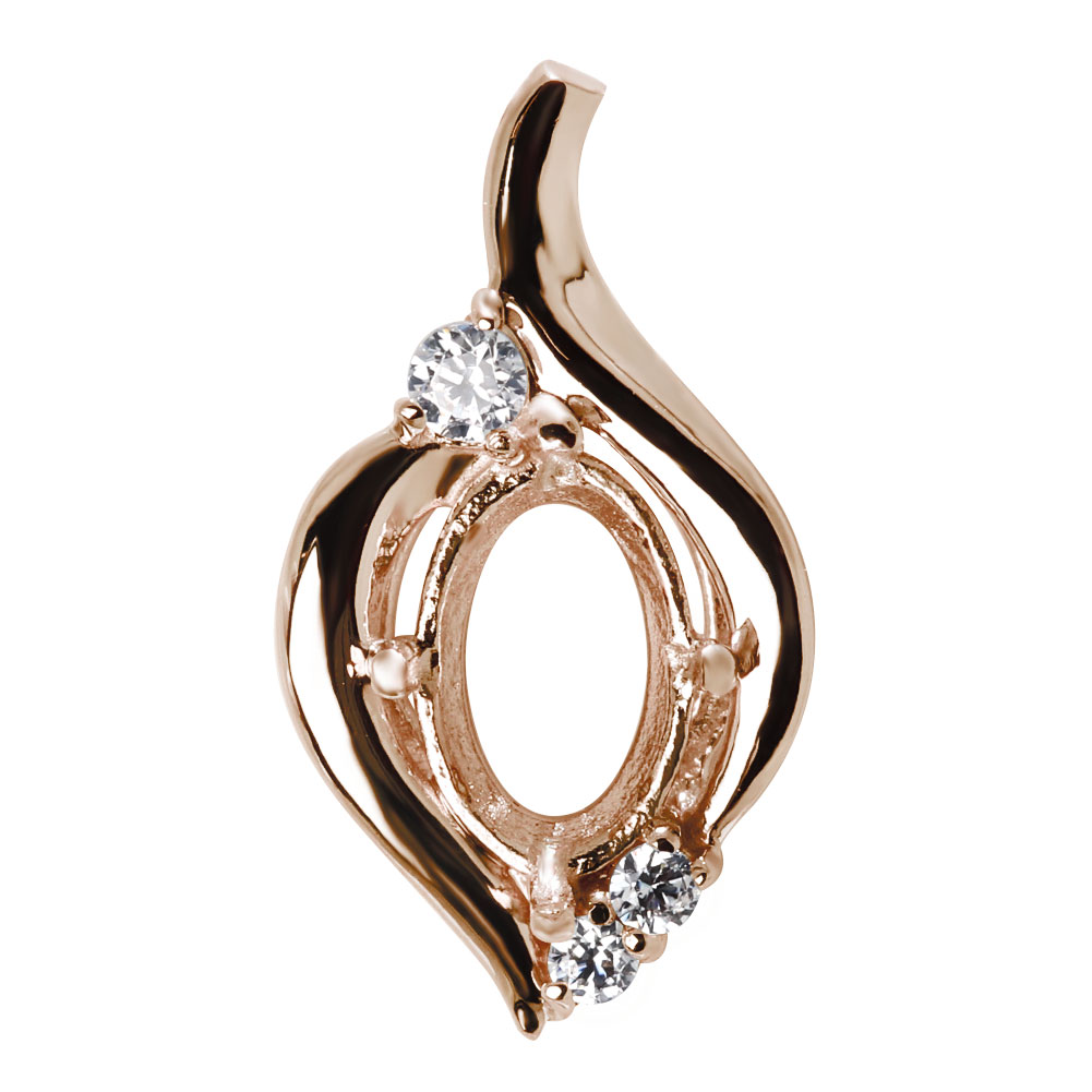 ジュエリーリフォーム ペンダント ネックレストップ セミオーダー チェーン別売り K18 18金 18K K10 10金 10K プラチナ ゴールド Pt900 空枠 枠 ペンダントトップ ネックレスチェーン別売り