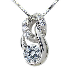 鑑定書付きダイヤモンドネックレス VVSクラス(0.30ct) プラチナ｜PLEJOUR 誕生石ジュエリー専門店