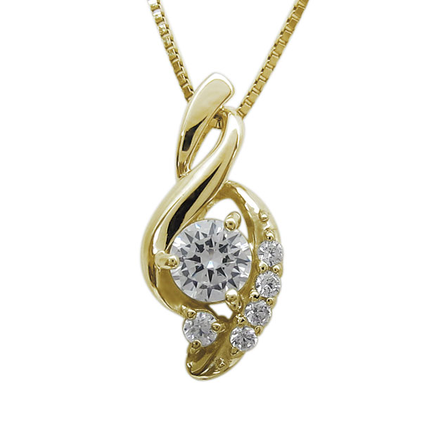 ダイヤモンド VVS(0.25ct) 鑑定書付ネックレス エレガントネックレス|PLEJOUR 誕生石ジュエリー専門店
