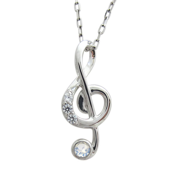 メーカー包装済 楽天市場 ロイヤルブルームーンストーン ト音記号モチーフ ネックレス 音符 プラチナ Plejour プレジュール 超歓迎 Spectreaircraft Com