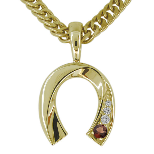 再入荷 馬蹄 ネックレス 天然石 ガーネット メンズ 10金 ペンダント 喜平 Plejour プレジュール かわいい新作 Www Fulghum Com