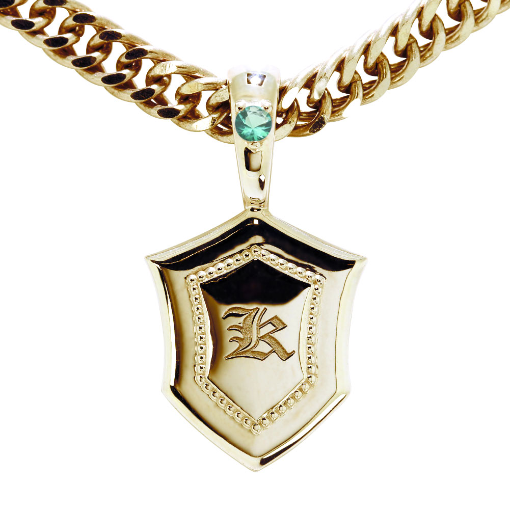 BURBERRY バーバリー ネックレス ゴールド ロゴ 盾 シールド 喜平 シールド ネックレス (ゴールド) - ウィメンズ | Burberry®公式サイト