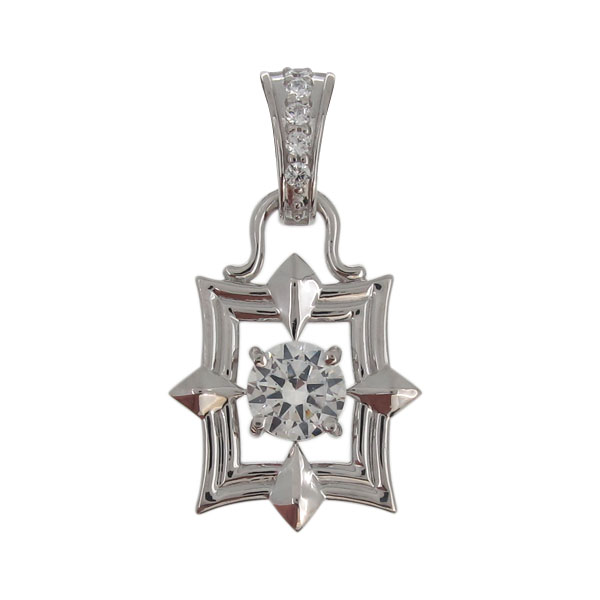 楽天市場】ダイヤモンド ネックレス トップのみ 18金 メンズ 鑑定書