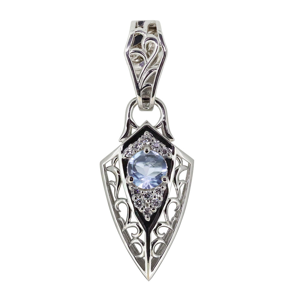 ペンダントトップ 喜平 50g用 メンズ プラチナ ネックレス トップ アクアマリンサンタマリア Hostalbuenosaires Cat