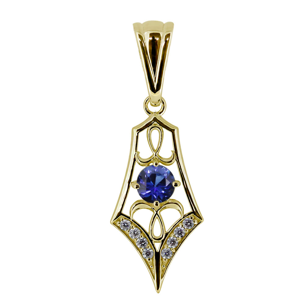 ネックレス 18k トップ メンズ 喜平 18金 キヘイ ペンダントトップ 9月誕生石 父の日 ストアー