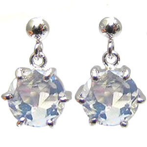 ロイヤルブルームーン・18金・ピアス・キャッチ付