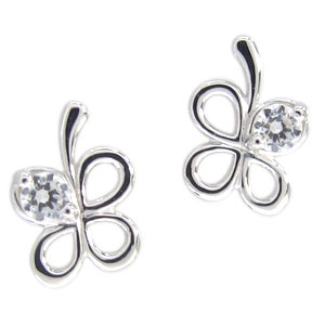 クローバー ピアス ダイヤモンド 10金 ピアス|PLEJOUR 誕生石ジュエリー専門店