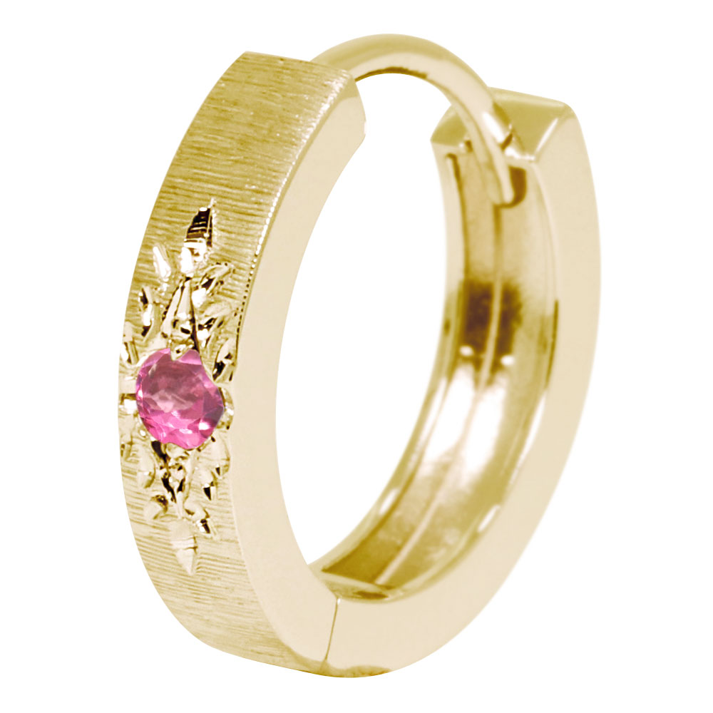 円 最大58 オフ 18金 ピアス メンズ フープピアス 片耳 中折れ K18 18k ゴールド 彫り 男性 誕生石